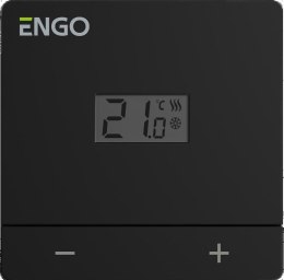 ENGO Controls EASY-230B - Regulator temperatury, 230V, czarny, dobowy, natynkowy