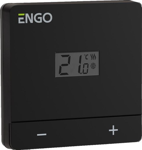 ENGO Controls EASY-230B - Regulator temperatury, 230V, czarny, dobowy, natynkowy ENGO Controls EASY-230B - Regulator temperatury, 230V, czarny, dobowy, natynkowy