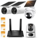Zestaw kamer Imou Cell PT Kit, Cell 3C AIO, Ranger Dual z routerem 4G Zestaw kamer Imou Cell PT Kit, Cell 3C AIO, Ranger Dual z routerem 4G