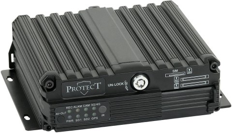 Rejestrator mobilny AHD, PAL, IP PROTECT-316 4 kanały