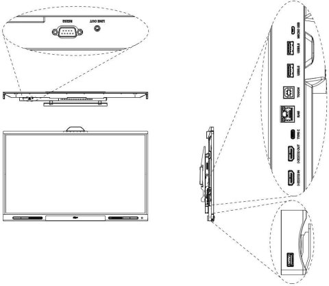 MONITOR TABLICA INTERAKTYWNA DAHUA LPH75-MC470-P MONITOR TABLICA INTERAKTYWNA DAHUA LPH75-MC470-P
