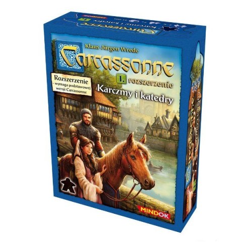 Gra Carcassonne PL 1. Karczmy i Katedry, Edycja 2 Gra Carcassonne PL 1. Karczmy i Katedry, Edycja 2