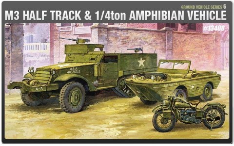 M3 Half Track an d 1/4 Ton Amphibian Vehicle M3 Half Track an d 1/4 Ton Amphibian Vehicle