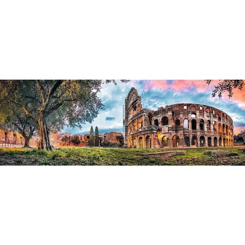 Puzzle 1000 elementów, Koloseum o poranku, Panoramiczne Puzzle 1000 elementów, Koloseum o poranku, Panoramiczne