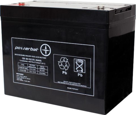 Akumulator AGM Powerbat 12V 84Ah Akumulator AGM Powerbat 12V 84Ah
