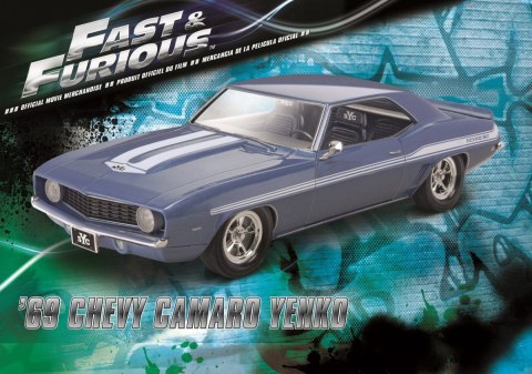 Model plastikowy Fast & Furious - 1969 Chevy Camaro Yenko Model plastikowy Fast & Furious - 1969 Chevy Camaro Yenko