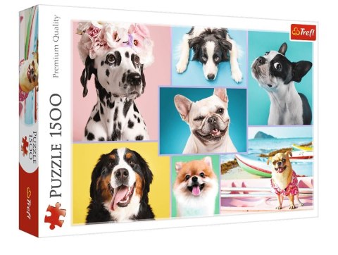 Puzzle 1500 elementów Słodkie Pieski Puzzle 1500 elementów Słodkie Pieski