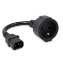 Adapter IEC 320 C14 / FRENCH | 0.15m