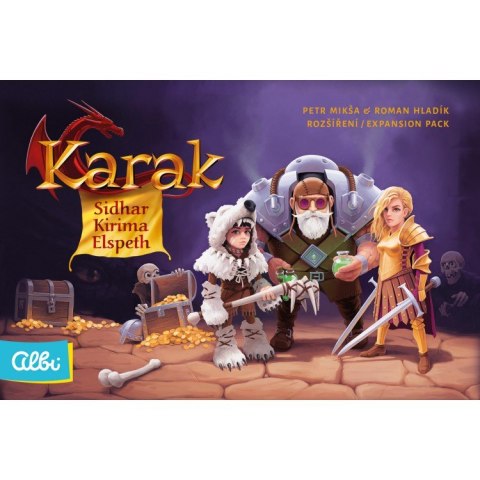 Gra Mini dodatek do gry Karak: Sidhar, Kirima & Elspeth Gra Mini dodatek do gry Karak: Sidhar, Kirima & Elspeth