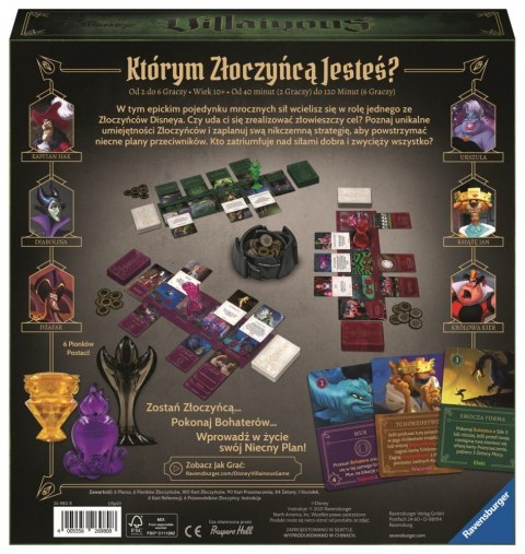Gra planszowa Disneys Villainous Gra planszowa Disneys Villainous