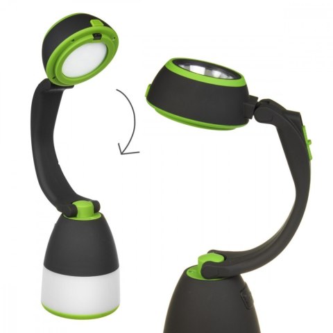 Lampa LED 3w1 latarka kempingowa biurkowa MCE294 Lampa LED 3w1 latarka kempingowa biurkowa MCE294