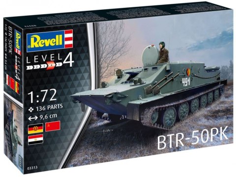 Model plastikowy Pojazd 1/72 BTR - 50PK Model plastikowy Pojazd 1/72 BTR - 50PK