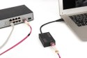 Karta sieciowa przewodowa USB 3.0 A do RJ45 Gigabit SFP Ethernet 1 Gbps Fiber Chipset RTL8153