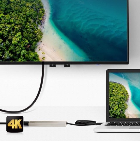 Stacja dokująca USB-C Multiport Mini Dock PD60W Stacja dokująca USB-C Multiport Mini Dock PD60W