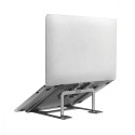 Podstawka pod laptop aluminiowa Ergo Office ER-416G Szara