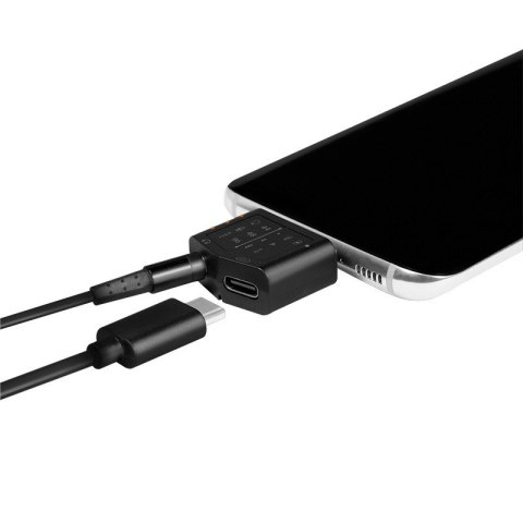 Adapter Audio USB-C/M do jack 3.5m/F Adapter Audio USB-C/M do jack 3.5m/F