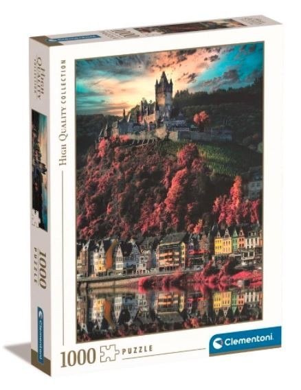 Puzzle 1000 elementów High Quality, Zamek Cochem