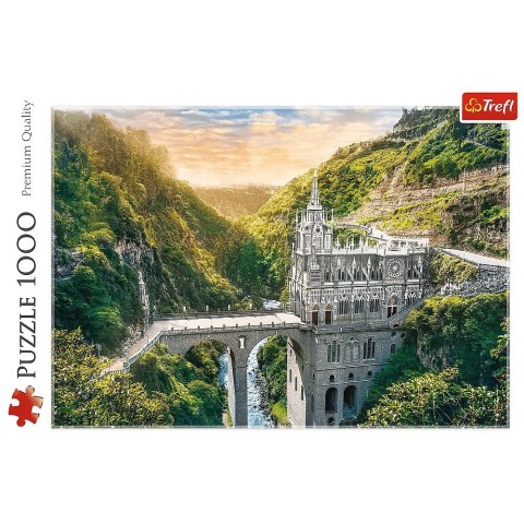 Puzzle 1000 elementów Sanktuarium Las Lajas Kolumbia Puzzle 1000 elementów Sanktuarium Las Lajas Kolumbia