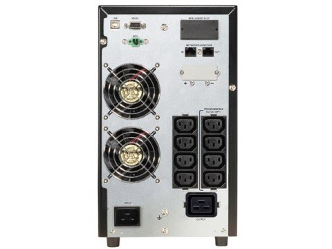 UPS On-Line 1/1 fazy 3000VA CG PF1, USB/RS232, 8x IEC C13, 1x IEC C19, EPO UPS On-Line 1/1 fazy 3000VA CG PF1, USB/RS232, 8x IEC C13, 1x IEC C19, EPO
