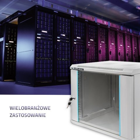 Szafa RACK 19 cali | 9U | 600 x 450 x 500 Szafa RACK 19 cali | 9U | 600 x 450 x 500