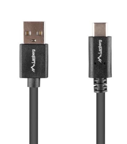 Kabel USB-C(M)->USB-A(M) 2.0 1.8m czarny BOX QC 3.0 Kabel USB-C(M)->USB-A(M) 2.0 1.8m czarny BOX QC 3.0