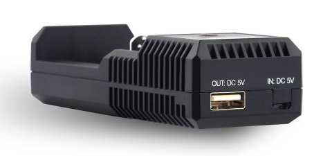 Ładowarka akumulatorowa UC-100 do akumulatorów Li-ion oraz NI-MHZ funkcja powerbanku Ładowarka akumulatorowa UC-100 do akumulatorów Li-ion oraz NI-MHZ funkcja powerbanku