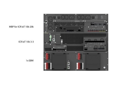 Zasilacz awaryjny Rack VFI 10000 ICR IOT 3/3 On-line 10KVA terminal RJ-45 USB-B RS-232 3/3 Zasilacz awaryjny Rack VFI 10000 ICR IOT 3/3 On-line 10KVA terminal RJ-45 USB-B RS-232 3/3