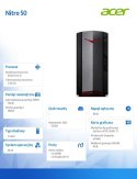 Desktop Nitro 50 N50-640 i5-12400/RTX3060/16/512