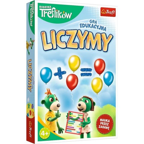 Gra liczymy Rodzina Treflików Gra liczymy Rodzina Treflików