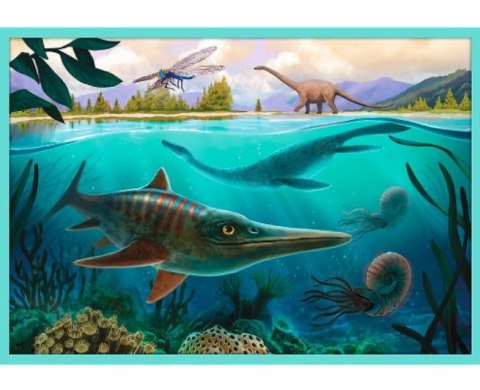 Puzzle 10w1 W świecie dinozaurów Puzzle 10w1 W świecie dinozaurów