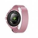 Smartwatch Classy różówy stalowy