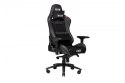 Krzesło NLR ProGaming Czarna skóra i zamsz