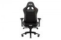Krzesło NLR ProGaming Czarna skóra i zamsz