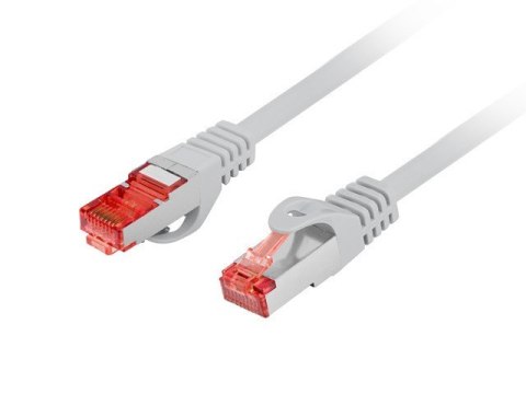 Patchcord kat.6 FTP LSZH CU 10m fluke passed szary Patchcord kat.6 FTP LSZH CU 10m fluke passed szary