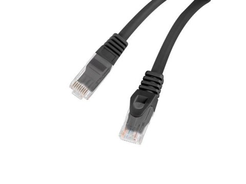 Patchcord kat.6 UTP LSZH CU 0.5m czarny fluke passed Patchcord kat.6 UTP LSZH CU 0.5m czarny fluke passed