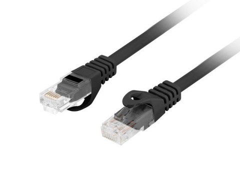 Patchcord kat.6 UTP LSZH CU 1m czarny fluke passed Patchcord kat.6 UTP LSZH CU 1m czarny fluke passed