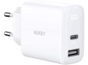 PA-F3S White ładowarka sieciowa 2xUSB Power Delivery (1xUSBA + 1xUSB C) 32W 4.8A PA-F3S White ładowarka sieciowa 2xUSB Power Delivery (1xUSBA + 1xUSB C) 32W 4.8A