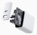 PA-F3S White ładowarka sieciowa 2xUSB Power Delivery (1xUSBA + 1xUSB C) 32W 4.8A PA-F3S White ładowarka sieciowa 2xUSB Power Delivery (1xUSBA + 1xUSB C) 32W 4.8A