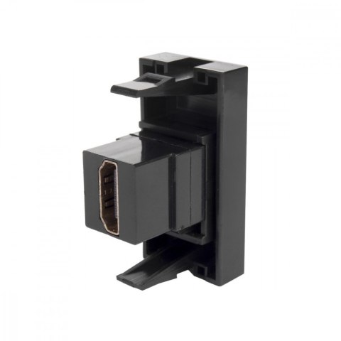 Gniazdo ścienne HDMI pasuje do szklanych ramek MCE720B Czarne Gniazdo ścienne HDMI pasuje do szklanych ramek MCE720B Czarne