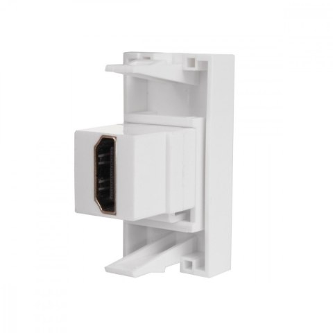 Gniazdo ścienne HDMI pasuje do szklanych ramek MCE720W Białe Gniazdo ścienne HDMI pasuje do szklanych ramek MCE720W Białe