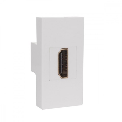 Gniazdo ścienne HDMI pasuje do szklanych ramek MCE720W Białe Gniazdo ścienne HDMI pasuje do szklanych ramek MCE720W Białe