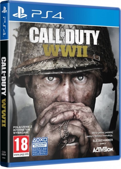 Gra PlayStation 4 Call of Duty WWII POL Gra PlayStation 4 Call of Duty WWII POL