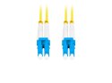 Patchcord światłowodowy Sm Lc/Upc-Lc/Upc Duplex 3.0Mm 3M żółty
