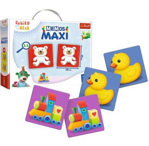 Gra Memos Maxi Bobaski i Miś Gra Memos Maxi Bobaski i Miś