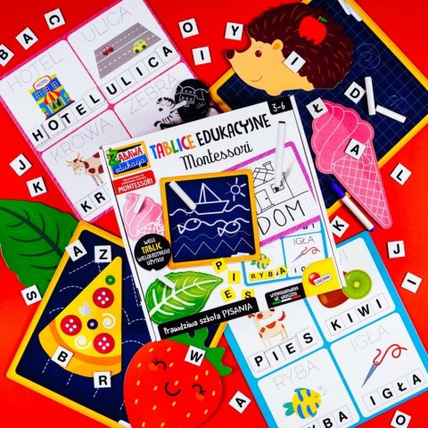 Tablice edukacyjne Montessori Tablice edukacyjne Montessori