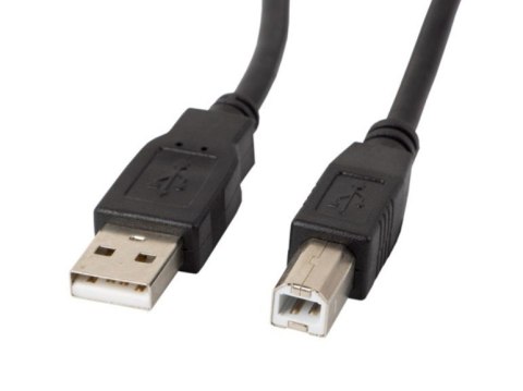 Kabel USB 2.0 AM-BM 3M czarny Kabel USB 2.0 AM-BM 3M czarny