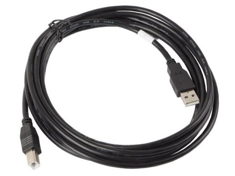 Kabel USB 2.0 AM-BM 3M czarny Kabel USB 2.0 AM-BM 3M czarny