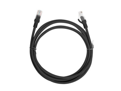 Patchcord kat.5e 2.0M UTP czarny Patchcord kat.5e 2.0M UTP czarny