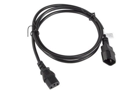 Przedłużacz kabla zasilającego IEC 320 C13 - C14 VDE 1.8M czarny Przedłużacz kabla zasilającego IEC 320 C13 - C14 VDE 1.8M czarny