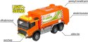 Pojazd Majorette G.S. Volvo Śmieciarka 19 cm